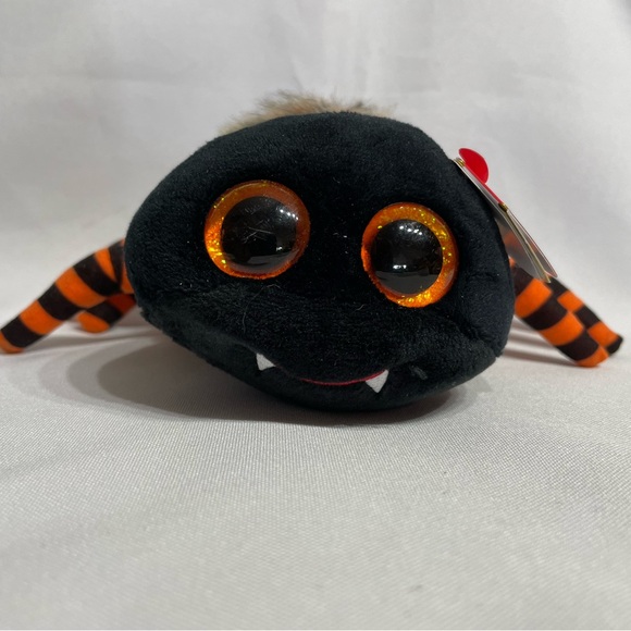 Ty Beanie Boos - INGRUM the Halloween Spider (6 Inch) Plush Toy 2022 w Hang Tag - Picture 3 of 9